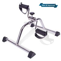 Carex Under Desk Pedal Exerciser - Compact Exercise Equipment for Arms and Legs - Great for Elderly, Seniors, Disabled or Office Use