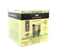 Organic Pre Rolls, Tobacco & Chemical Free, Super Slow Burning, 100% Real Palm Leaf, Just Fill It (180 Slim Rolls)