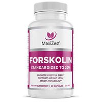 100% Pure Forskolin Extract for Weight Loss. Forskolin Belly Buster Diet Pills and Fat Burner for Women and Men; Coleus Forskohlii Metabolism Booster and Premium Appetite Suppressant