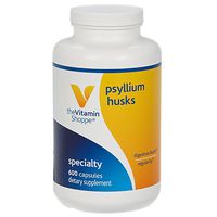 Vitamin Shoppe - Psyllium Husk, 600 capsules