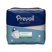 Prevail NU-FIT Adult Diaper Briefs, Maximum Absorbency, XL (58'-70'), NU-014/1 (Case of 60)
