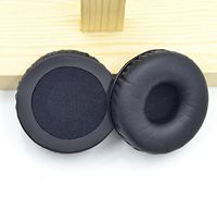Replacement 55mm Protein Leatherette Cushion Ear Pads Seals Pillows for Headphones Quality