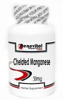Chelated Manganese 50mg 200 Capsules ~ Renevitol