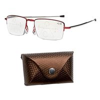 ElectroOptix Progressive Multi-Focus Intelligent Reading Glasses, Anti-Radiation/Anti-UV/Anti-Blue/Anti-Fatigue HD Resin Reading Glasses, Ultra-Thin Mini Portable Folding Reading Glasses