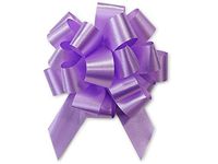 LAVENDER Flora Satin 4" Pull Bows4" - 18 loops - 100% Polypropylene 3 unit, 50 pack per unit.