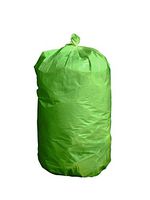 USA-Made Colorful Trash Bags (10, GREEN 14 GALLONS)