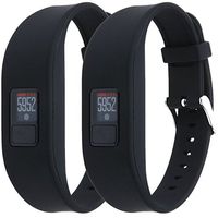 QGHXO Band for Garmin Vivofit 3 / Vivofit JR, Soft Silicone Replacement Watch Band Strap for Garmin Vivofit 3 / Vivofit JR/Vivofit JR 2 Activity Tracker, Fit 6.0 inches-9.0 inches (152mm-230mm) Wrist