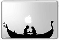 Univers3 Rapunzel and Flynn Rider Tangled VINYL DECAL STICKER FOR MACBOOK / NOTEBOOK / LAPTOP