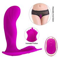 Medical Silicone Wireless Remote Control Vibrating 10 Modes Màsságêr Skin-Friendly Durable Silicone Clít Stímulatór for Adult Women, USB Rechargeable & Waterproof, Tshirt