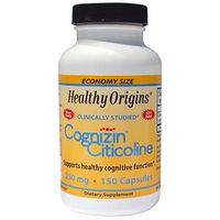 Healthy Origins Cognizin Citicoline -- 250 mg - 150 Capsules