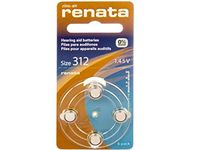 120 x Size 312 (ZA312) Renata Hearing Aid Batteries