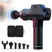 Massage Gun 20 Speed Deep Muscle Massager,Handheld Percussive Electric Body Massage 2500mAh, Quiet Powerful for Full Body Pain Relief, Muscle Tension, Sports Drill Vibration Percussive Therapy Device