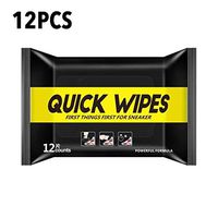 straw 12/30 PCS Disposable Shoe Wipes Wipes Portable White Shoes Cleaning Care Wipes Sneakers Cleaning Fast Wipes