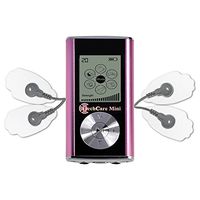 TechCare Mini Massager Tens Unit FDA 510k Cleared Lifetime Warranty Tens Machine for Drug Free Pain Management, Back Pain and Rehabilitation (Mini, Pink)