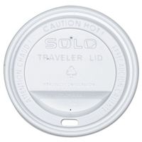Traveler Lid, Solo, 12-16Oz, 300/PK, White