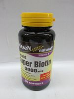 Mason Natural Super Biotin 5000 mcg Softgels - 60 ea