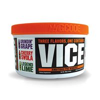GCode VICE TriChamber Ambitious Pre-Workout: 3 Flavors 1 Container Legend Lime, Grindin' Grape & Cherry Swola) Clean Energy, Power, Endurance, Intense Pumps - 45 Servings