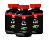 Hair Growth Supplement for Women - Anti Gray Hair Solution - biotin Supplements for Hair Growth - 3 Bottles 180 Capsules