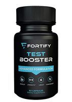 Fortify Supplements - Test Booster Advanced Formulation (60 Caps) | Clinically Dosed T Booster for Men Supplement | Male Size Enhancement Workout & Muscular Pills for Stamina, Endurance & Strength