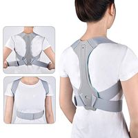 ZZYYZZ Posture Corrector, Adjustable Back Braces Pain Relief Posture Trainer for Men and Woman,S