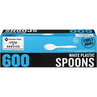 Member's Mark White Plastic Spoons (600 ct.) AS