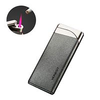 Single Jet Torch Lighter Red Flame Refill Butane Gas Adjustable Flame Fire Starter for Cigar Cigarette,Slim Body