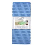 DII 70155A Microfiber Absorbend Dish Drying, 15x20, Mat Blue