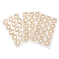 Heallily 45Pcs Felt Callus Pads Callus Cushions Toe Pads Self Adhesive Soft Foam Corn Pads Waterproof Toe and Foot Protectors