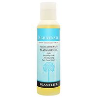 PLANTLIFE Rejuvenate Aromatherapy Massage Oil, 4 Ounce