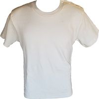 Baby Pants Adult Size Baby Shirt - Extra Large White Snap Shoulder