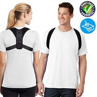 Posture Corrector for Men & Women,Adjustable Posture Support,Shoulder and Clavicle Support Devices,Improve Bad Posture and Relieve Neck & Back & Shoulder Pain (REG 28"-42")