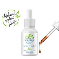 Milk Thistle A60 Alcohol Herbal Extract Tincture, Super-Concentrated Organic Milk Thistle (Silybum marianum) Dried Seed (2 fl oz)