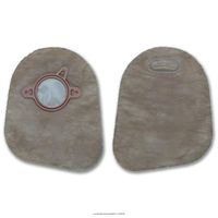 New Image Closed Mini Pouch with Filter-Color Code: Red Flange: 2 1/4" Length: 7" Color: Transparent Style: Closed Mini - UOM = Box of 60