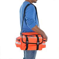 Dealmed First Responder Trauma Bag, Medium, Orange