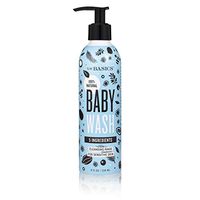 S.W. Basics Baby Wash, 5 Ingredients, Cleansing Rinse for Sensitive Skin, Organic and Cruelty Free, 8.0 oz