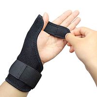 ZTL Thumb Stabilizer Support Brace with Removable Metal Splint Thumb Protection Wrist Brace for Carpal Tunnel Pain Relief Injury Recovery