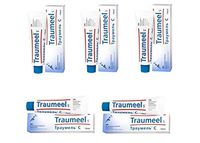 Traumeel Pain Relief Homeopathic Ointment - 3.53 Oz, 5 Pack