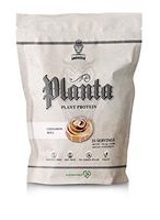 Ambrosia Planta - Premium Organic Plant-Based Protein | Vegan & Keto Friendly | Gourmet Flavors with No Bloating or Stomach Upset | Gluten & Soy Free | No Added Sugar | 25 Servings | Cinnamon Roll