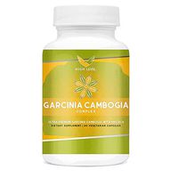 High Level Ultra Premium Garcinia Cambogia Complex | 95% HCA | 60 Vegetarian Capsules | 100% Pure | Natural Weight Loss Diet Pills | Fat Burner | Curbs Appetite | Best Absorption | Made in USA