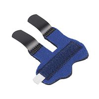 LIOOBO Trigger Finger Support Splint Broken Finger Mallet Brace Finger Relieve Pain Treatment (Blue)