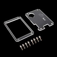 Transparent Clear Acrylic Case Enclosure for Nextion Enhanced 2.4 NX3224K024 UART HMI LCD Resistive Touch Screen Display Module