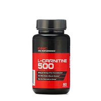 GNC Pro Performance L-Carnitine, 60 Tablets, Supports Muscle Recovery
