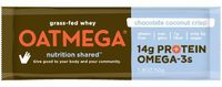 Boundless Nutrition Oatmegabar Chocolate Coconut Crisp Omega 3 & Protein Bars 12 (1.8 oz.) bars per box - 3PC