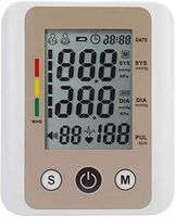 Fully Automatic Upper arm sphygmomanometer, with Voice Reading, Accurate Portable Blood Pressure Monitor for Professionals and Home Users