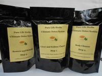 Purelife Herbal Detox Body Cleanse and Liver Cleanse (Tea Bags)(3 Step Herbal Detox)