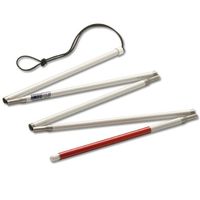 Ambutech Alum 5-Section Folding ID Cane- 48-in.