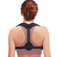 Back Posture Corrector for Women Men, Cenawin Comfortable Posture Brace Effective Corrective Shoulder Adjusts Worn Under Clothes for Relieving Pain and Preventing Slouching Hunching Slumping Shoulders