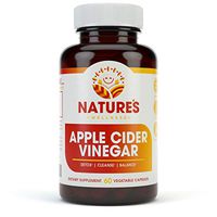 Apple Cider Vinegar 1300mg | Eat Less Naturally, Sugar Detox and Maintain Healthy Weight Loss | Apple Cider Vinegar Pills | 60 ct