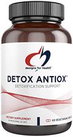Designs for Health Detox Antiox - Liver + Detoxification Support Formula with Green Tea + Grape Seed Extract (60 Capsules)