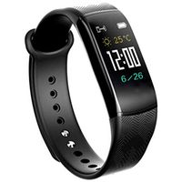 Fitness Tracker, Activity Tracker OLED Color Screen Watch Smart Bracelet and Heart Rate Test IP67 Waterproof Sports Bracelet Calorie/Sleep Monitoring